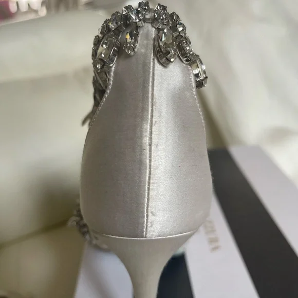 Aquazurra Stella Jewel Bridal 105mm Pumps - Picture 4 of 7